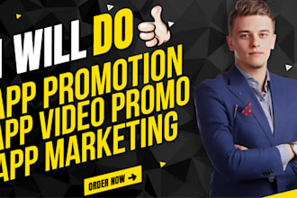 create converting app promo video, app promotion and app marketing
