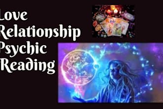 give psychic love relationship soulmate reading for anyone