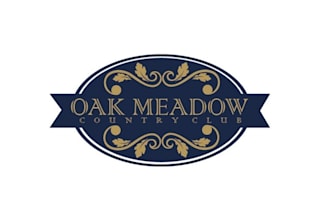 make wonderful attractive logo for oak meadow country club