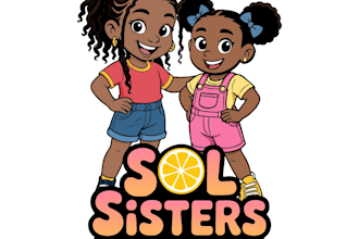 do women mango drink lemonade juice logo design 1 day