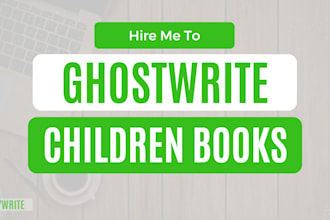 ghostwrite children book writer