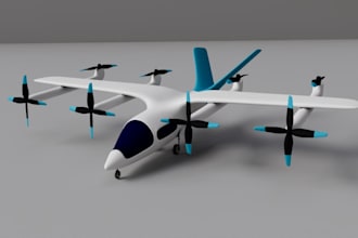 do 3d aerospace aircraft model 3d spaceship airbus design fpv avionic drone