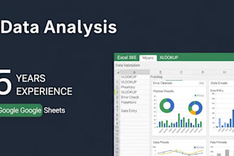 perform excel data entry vlookup xlookup and data validation