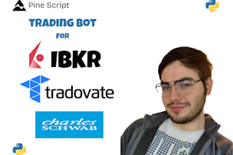 automate your strategies and integrate to your brokers apis for live trading