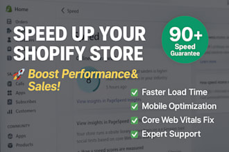 speed up your shopify store