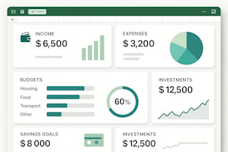 excel budget spreadsheet, income and expense tracker, finance tracker template