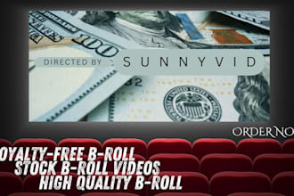 creative b roll, royalty free b roll video production for youtube, film projects