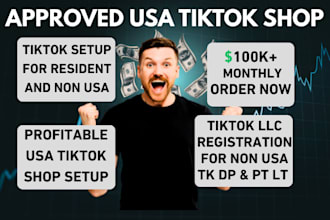 create usa tiktok shop tiktok shop setup tiktok ads setup tiktok shop creation
