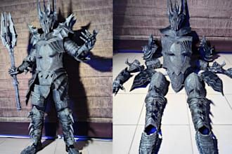 3d wearable cosplay shield model cosplay creation cosplay armor for 3d printing
