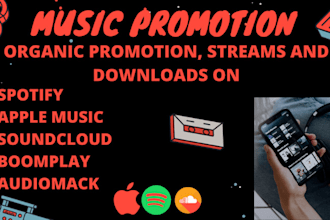 do viral soundcloud music promotion, music manager spotify album music promotion