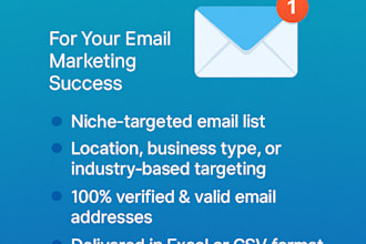 build setup a niche targeted email list for your email marketing success