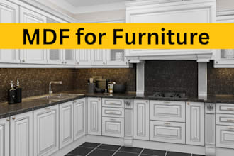design custom mdf woodworking furniture with cut lists and assembly guides