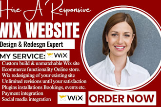 build wix website redesign wix booking website design wix studio website design