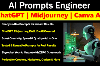 write ai prompts engineer for chatgpt midjourney canva