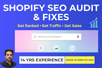 audit and fix your shopify store SEO
