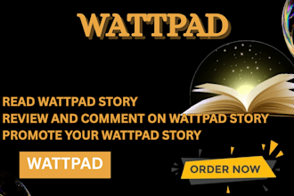 read, comment on, and promote your wattpad story