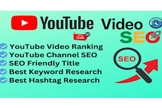 boost youtube video ranking via google ads with expert SEO and optimization