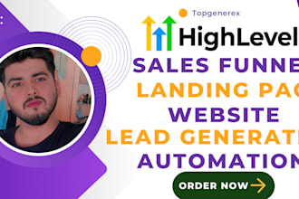 be your gohighlevel expert for sales funnel automation and website for ghl