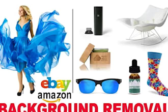 remove background and retouch your amazon product images 24hrs delivery
