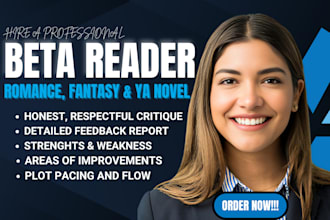 beta read, critique ya, romance beta reader, beta reader fantasy, fiction novel