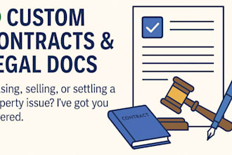draft or review real estate contracts, lease agreements, and eviction notices