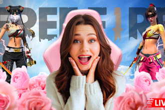 design an eye catching youtube thumbnail for your video