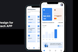 do ui ux design mobile app figma design wallet app dashboard ui ux fintech app