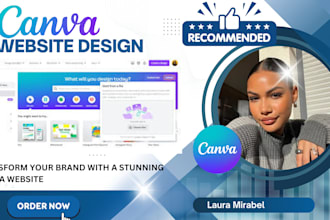 design canva website template instagram carousel post pitch deck presentation