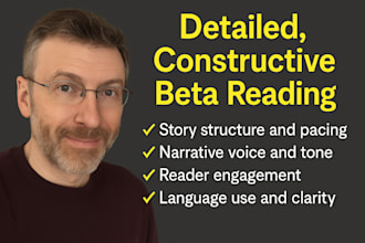 beta read, critique, and provide feedback on your writing fiction query novel