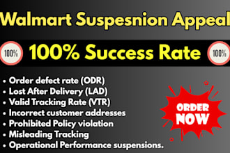 write walmart suspension appeal letter plan of action