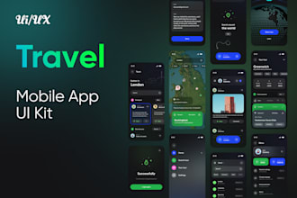 mobile ui ux design travel agency music streaming app ai delivery app design ux