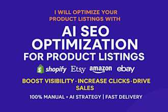 optimize your ecommerce product listings using ai SEO tools