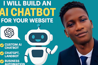 build a custom ai chatbot for your website using chatgpt landbot or dialogflow