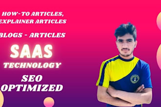 write ranking saas and tech articles for your website