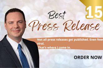 write press release and press release distribution to top press release new site