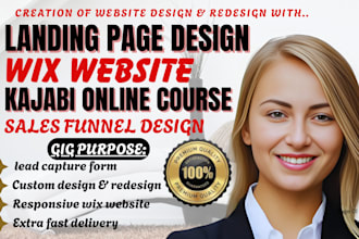 create wix landing page design kajabi wix website clickfunnels sales funnel