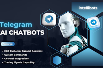 set up a telegram bot with custom commands and channel integration