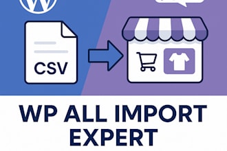 quickly import or export any wordpress or woocommerce data with wp all imort