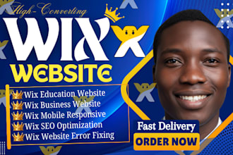 redesign wix business educational website wix onpage SEO GEO optimization