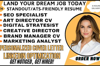 do account manager CV, digital strategists, and creative directors resume