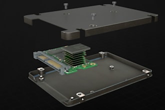 design pcb enclosure, product casing, cnc, mechanical product for 3d printing