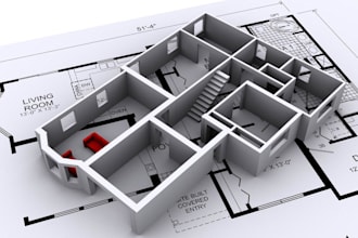 draw architectural city permit site plan, structural floor plan, mep, adu garage