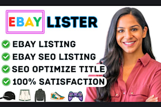 do ebay dropshipping ebay SEO optimized ebay products listing ebay lister