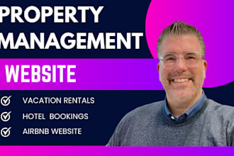 develop custom vacation property rental, real estate, airbnb website, hotel