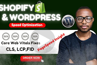 speed up shopify, wordpress speed fix core web vitals cls, lcp,inp issues