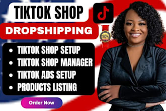 setup tiktok shop, tiktok ads, fix tiktok shop, dropshipping marketing manager
