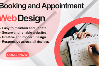 build booking website appointment booking website