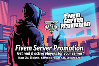 fivem server promotion,fivem server promotion, active fivem server advertise