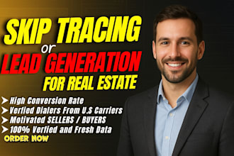 do skip tracing for real estate and llc skip tracing in bulk