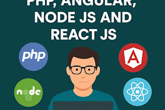 fix your PHP, angular, node js, react js issues